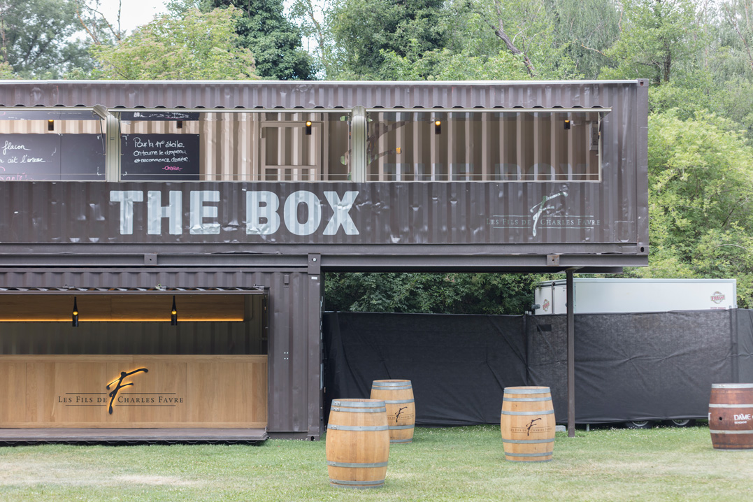 the box, mobile vinothek